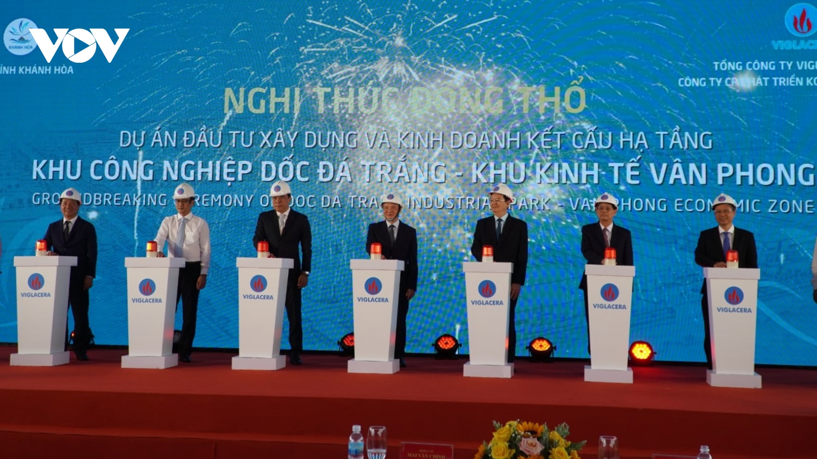 Lễ động thổ dự án Khu công nghiệp Dốc Đá Trắng, tỉnh Khánh Hòa